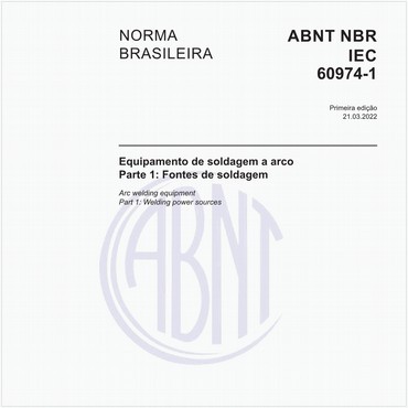 NBRIEC60974-1 de 03/2022