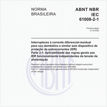 NBRIEC61008-2-1 de 03/2022