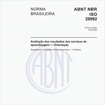 NBRISO29992 de 05/2022
