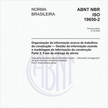NBRISO19650-2 de 05/2022