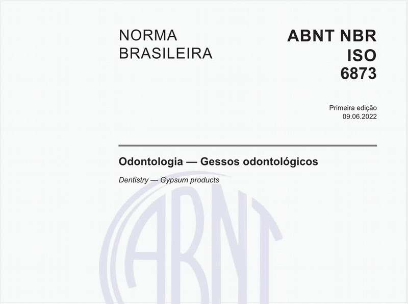 Odontologia - Gessos odontológicos