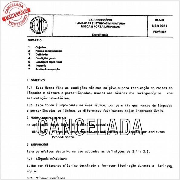 Laringoscópio - Lâmpadas elétricas miniatura - Rosca e porta-lâmpadas