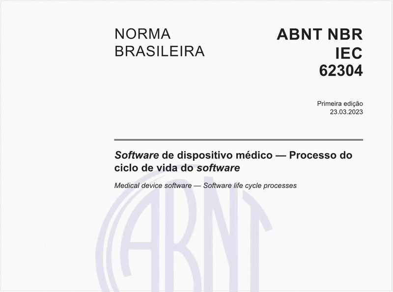 Software de dispositivo médico — Processo do ciclo de vida do software
