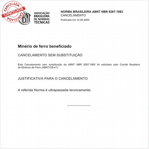 Minério de ferro beneficiado