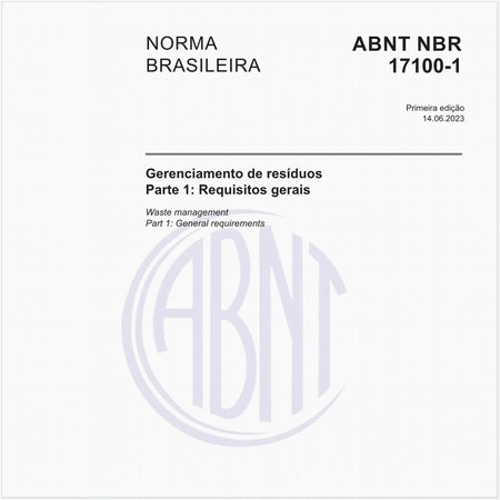 Gerenciamento de resíduos - Parte 1: Requisitos gerais