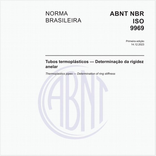 Tubos termoplásticos — Determinação da rigidez anelar