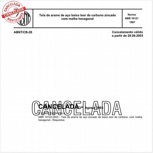 Tela de arame de aço baixo teor de carbono zincado com malha hexagonal
