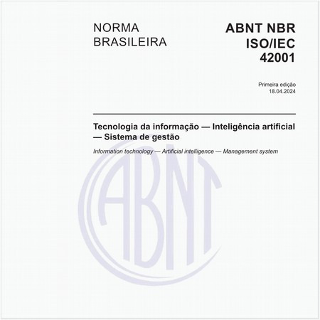 Tecnologia da informação — Inteligência artificial — Sistema de gestão