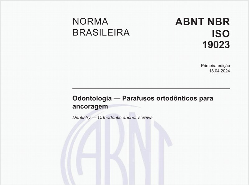 Odontologia — Parafusos ortodônticos para ancoragem