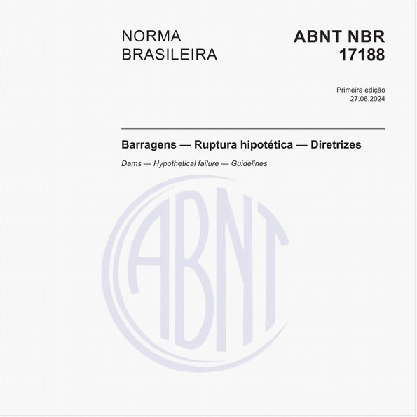 Barragens — Ruptura hipotética — Diretrizes
