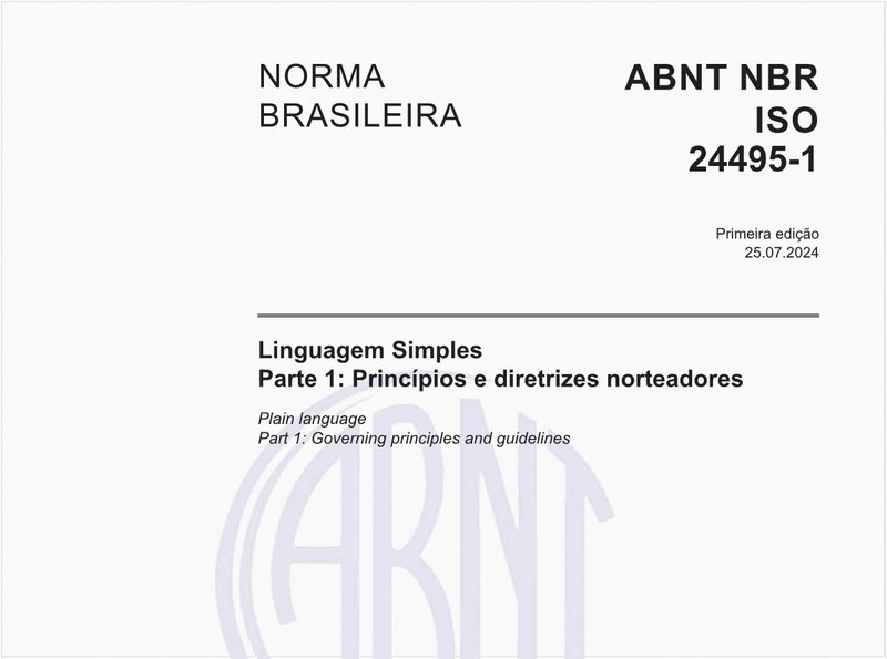 Linguagem Simples - Parte 1: Princípios e diretrizes norteadores