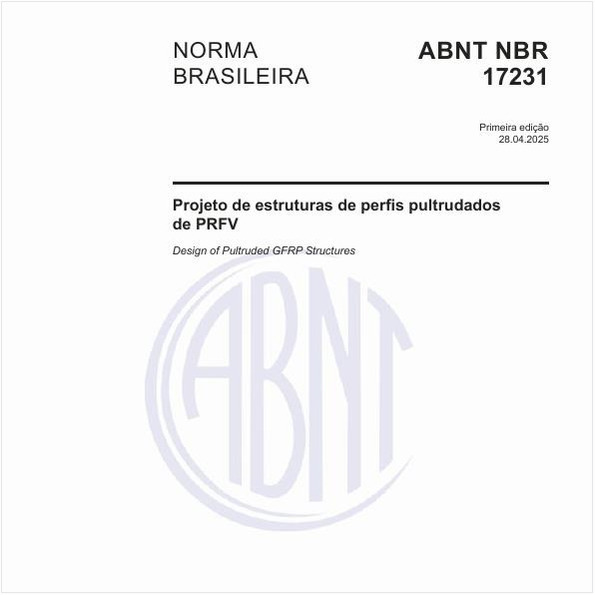 Projeto de estruturas de perfis pultrudados de PRFV