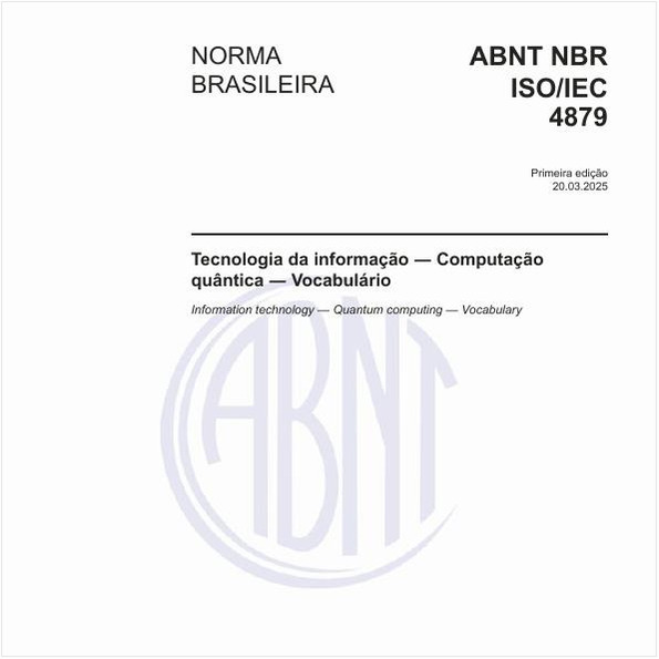 Tecnologia da informação - Computação quântica - Vocabulário