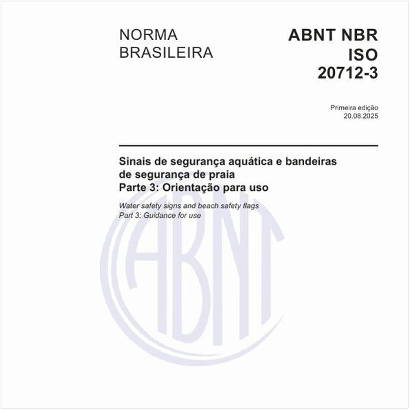 Sinais de segurança aquática e bandeiras de segurança de praia - Parte 3: Orientação para uso
