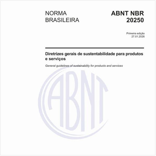 Diretrizes gerais de sustentabilidade para produtos e serviços
