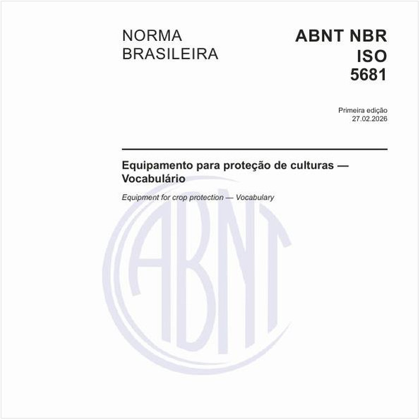 Equipamento para proteção de culturas — Vocabulário