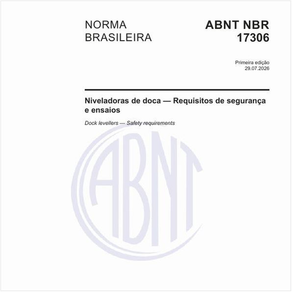 Niveladoras de doca — Requisitos de segurança e ensaios