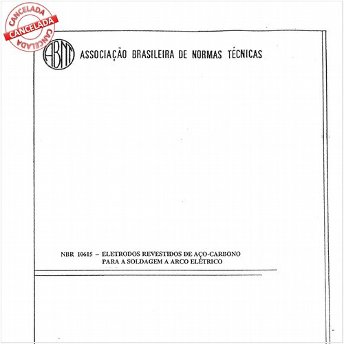 Eletrodos revestidos de aço-carbono para a soldagem a arco elétrico