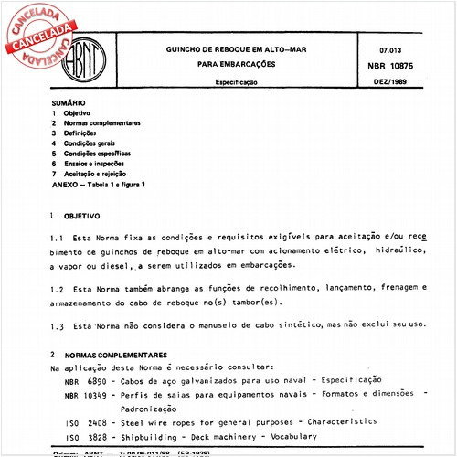 Guincho de reboque em alto-mar para embarcações