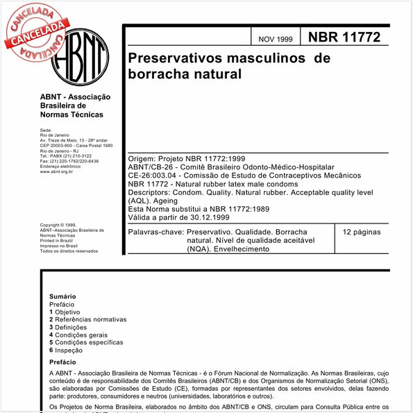 Preservativos masculinos de borracha natural