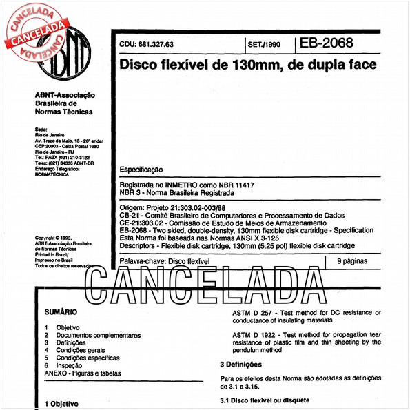 Disco flexível de 130mm, de dupla face