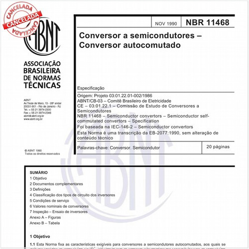 Conversor a semicondutores - Conversor autocomutado