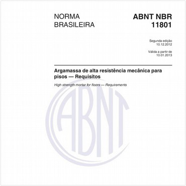 NBR11801 de 12/2012