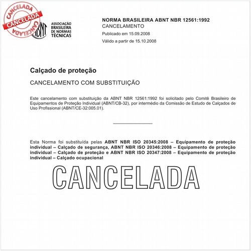 Calçado de proteção