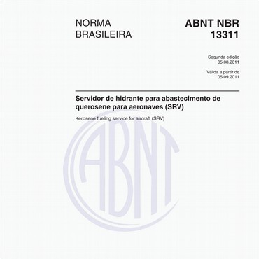 NBR13311 de 08/2011