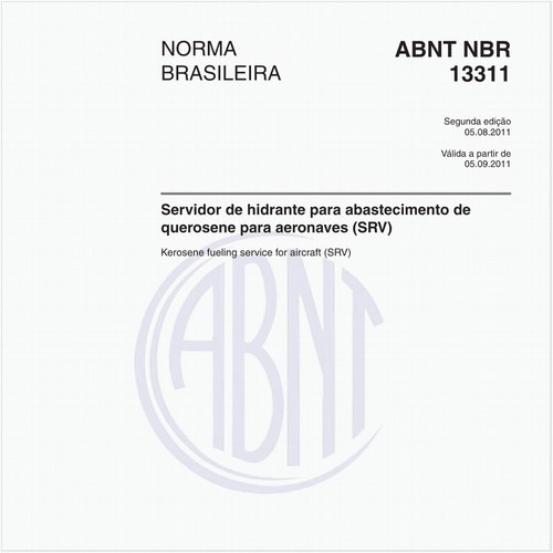 Servidor de hidrante para abastecimento de querosene para aeronaves (SRV)