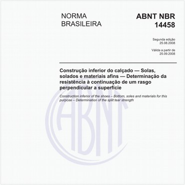 NBR14458 de 08/2008