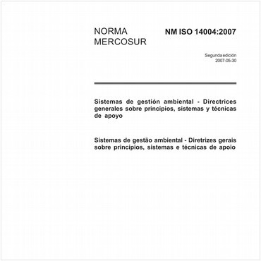 NM-ISO14004 de 05/2007