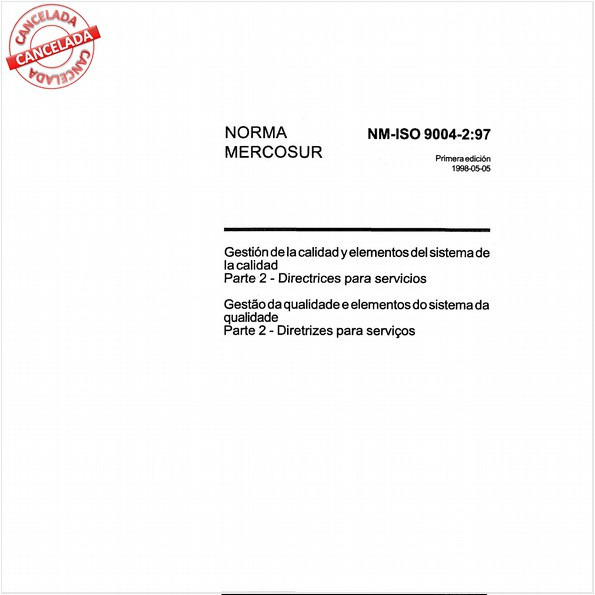 Gestão da qualidade e elementos do sistema da qualidade - Parte 2: Diretrizes para serviços