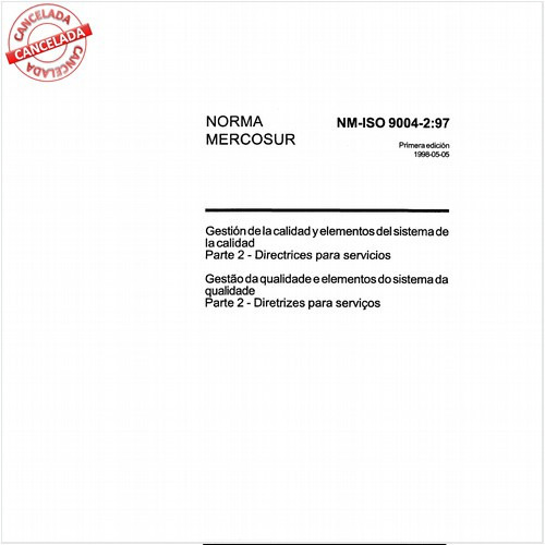 Gestão da qualidade e elementos do sistema da qualidade - Parte 2: Diretrizes para serviços