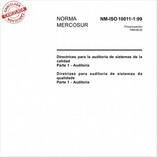 Diretrizes para auditoria de sistemas da qualidade - Parte 1: Auditoria