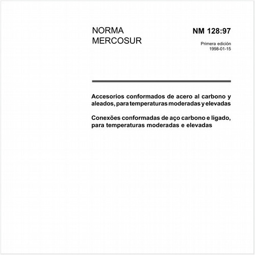 Conexões conformadas de aço carbono e ligado, para temperaturas moderadas e elevadas