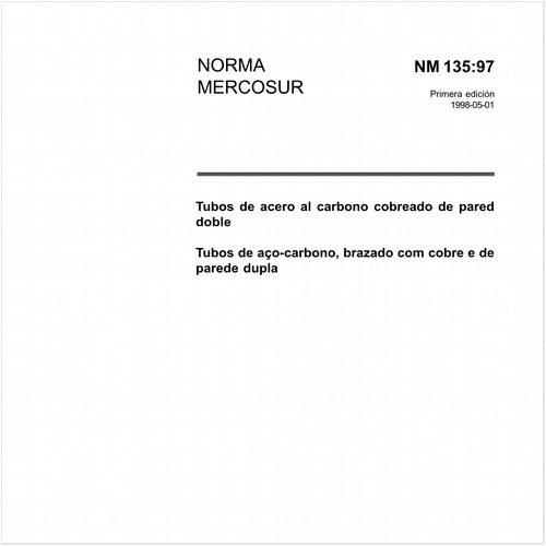 Tubos de aço-carbono, brazado com cobre e de parede dupla