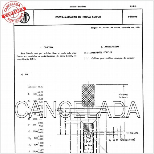 Porta-lâmpadas de rosca Edison