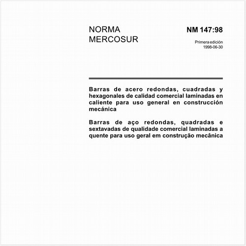 Barras de aço redondas, quadradas e sextavadas de qualidade comercial laminadas a quente para uso geral em construção mecânica