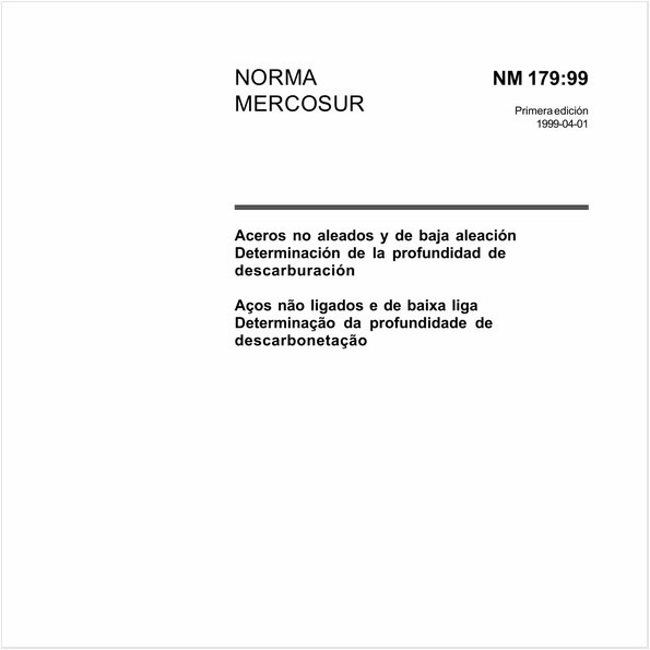 Aços não ligados e de baixa liga - Determinação da profundidade de descarbonetação