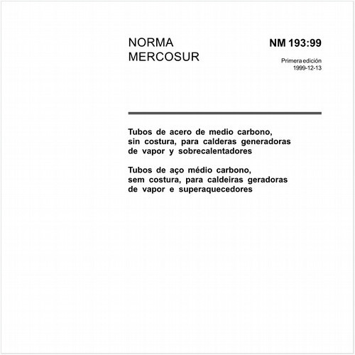 Tubos de aço médio carbono, sem costura, para caldeiras geradoras de vapor e superaquecedores