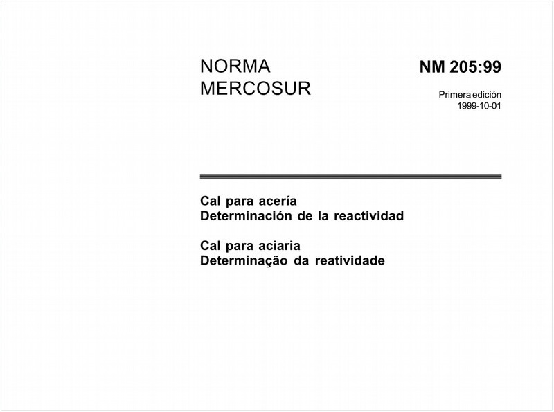 Cal para aciaria - Determinação da reatividade