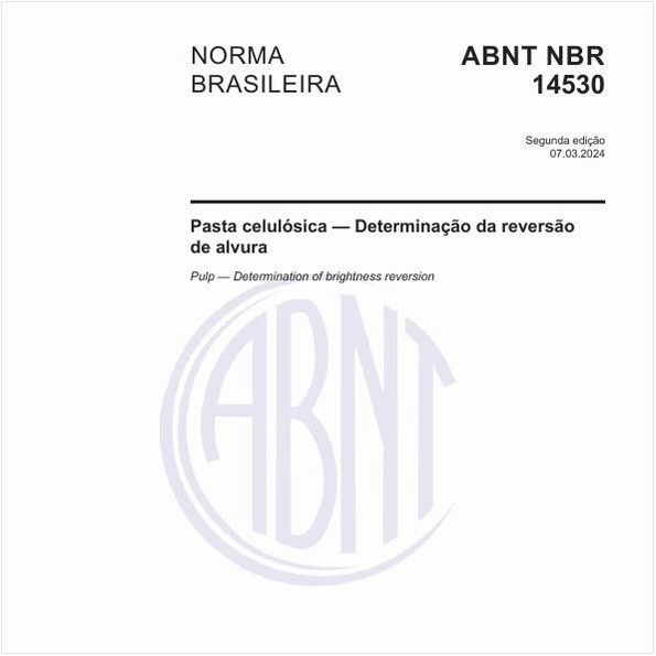 Pasta celulósica — Determinação da reversão de alvura