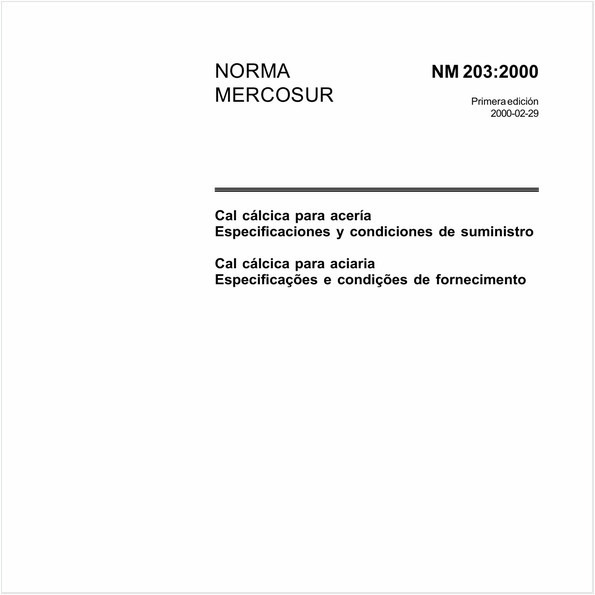 Cal cálcica para aciaria - Especificações e condições de fornecimento