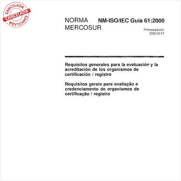 Requisitos gerais para avaliação e credenciamento de organismos de certificação/registro