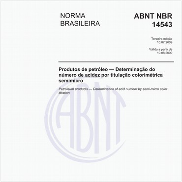 NBR14543 de 07/2009