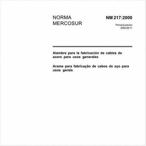 Arame para fabricação de cabos de aço para usos gerais