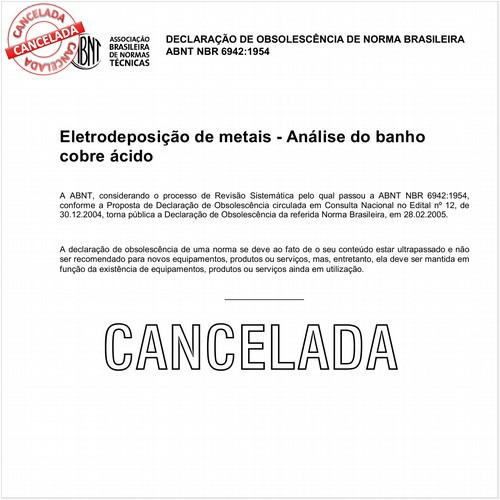 Eletrodeposição de metais - Análise do banho cobre ácido
