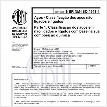 NBRNM-ISO4948-1 de 10/2000