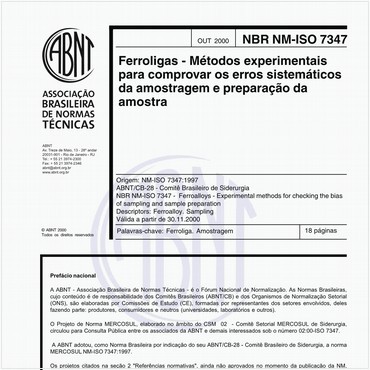 NBRNM-ISO7347 de 10/2000